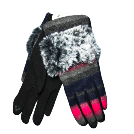 BellaBelga - Belgisch merk Dameshandschoen – So Foxy - mix kleuren