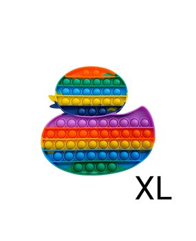 Pop it XL rainbow eend