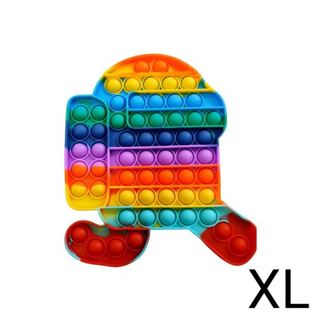 Pop it XL rainbow / mix 50st