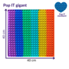 Pop it Gigant square 40cm