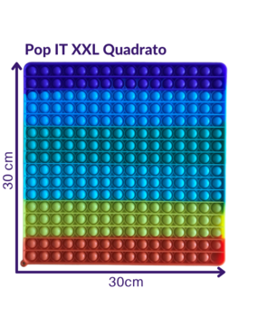 pop it XXL 30cm / Quadrato pop it XXL 30cm / Quadrato