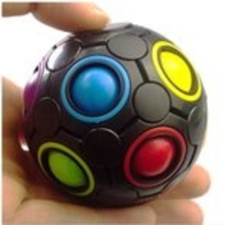 Puzzel fidget bal - mix kleuren 6st Puzzel fidget bal - mix kleuren 6st