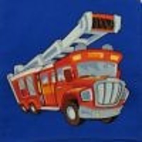 Mouchoirs pour enfants-pompiers / Prix Par 10pc