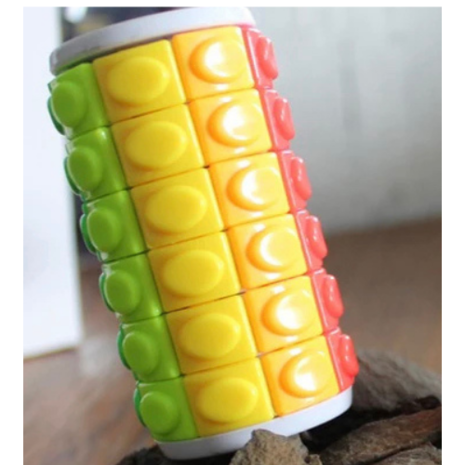 Tourner et glisser puzzle / 6 rangées