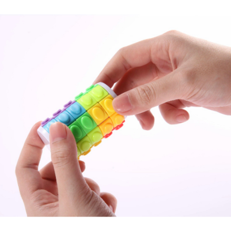 Tourner et glisser puzzle / 6 rangées