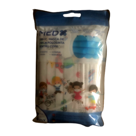 Masque buccaux  jetable enfant - mix print Masque buccaux  jetable enfant - mix print