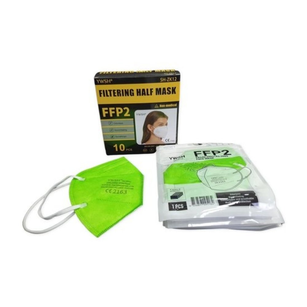 FFP2  vert- Prix pour 10pc