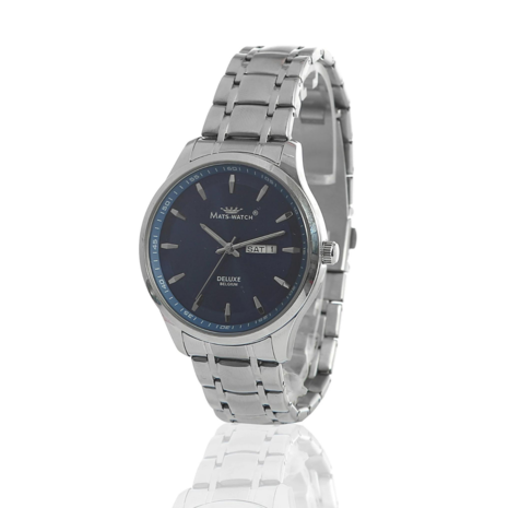 Mats-Watch uurwerken  Silver blue-Men Mats-Watch uurwerken  Silver blue-Men