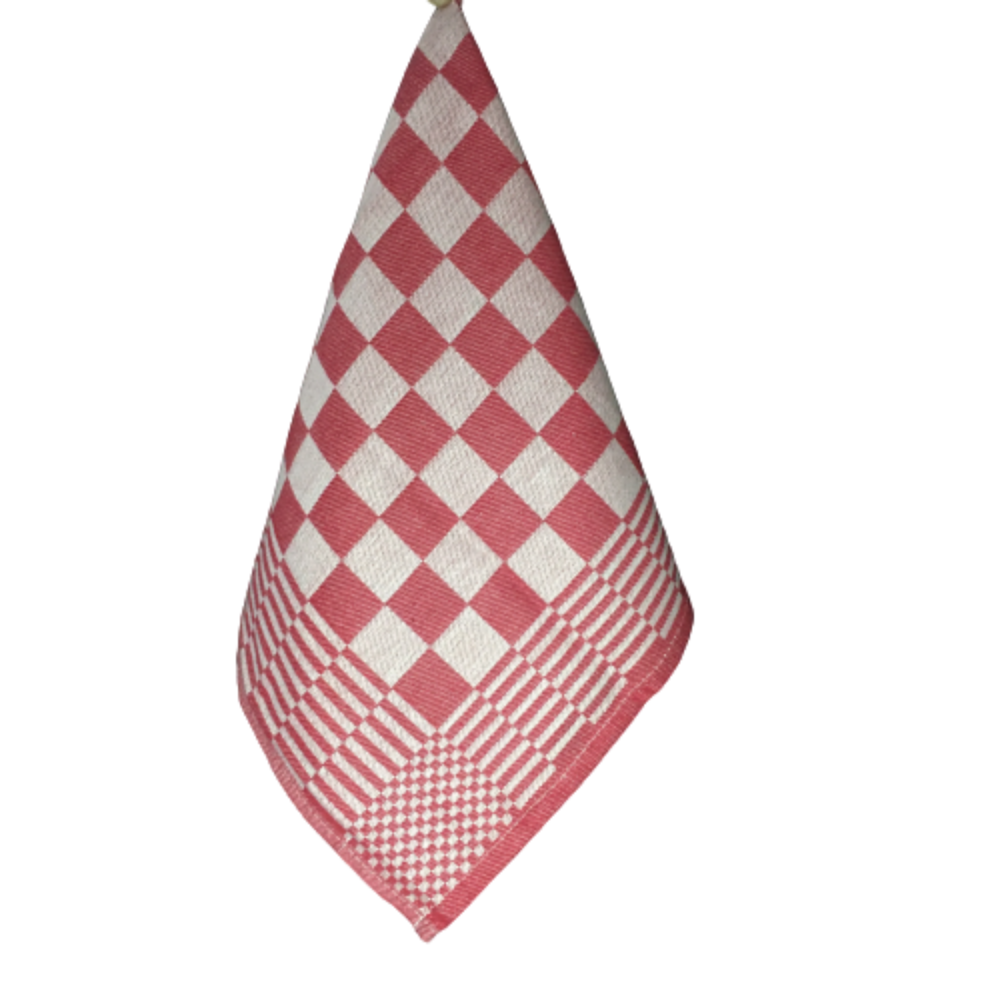 serviette de cuisine - CHESS-noir 70x70-par 6 pièces serviette de cuisine - CHESS-noir 70x70-par 6 pièces