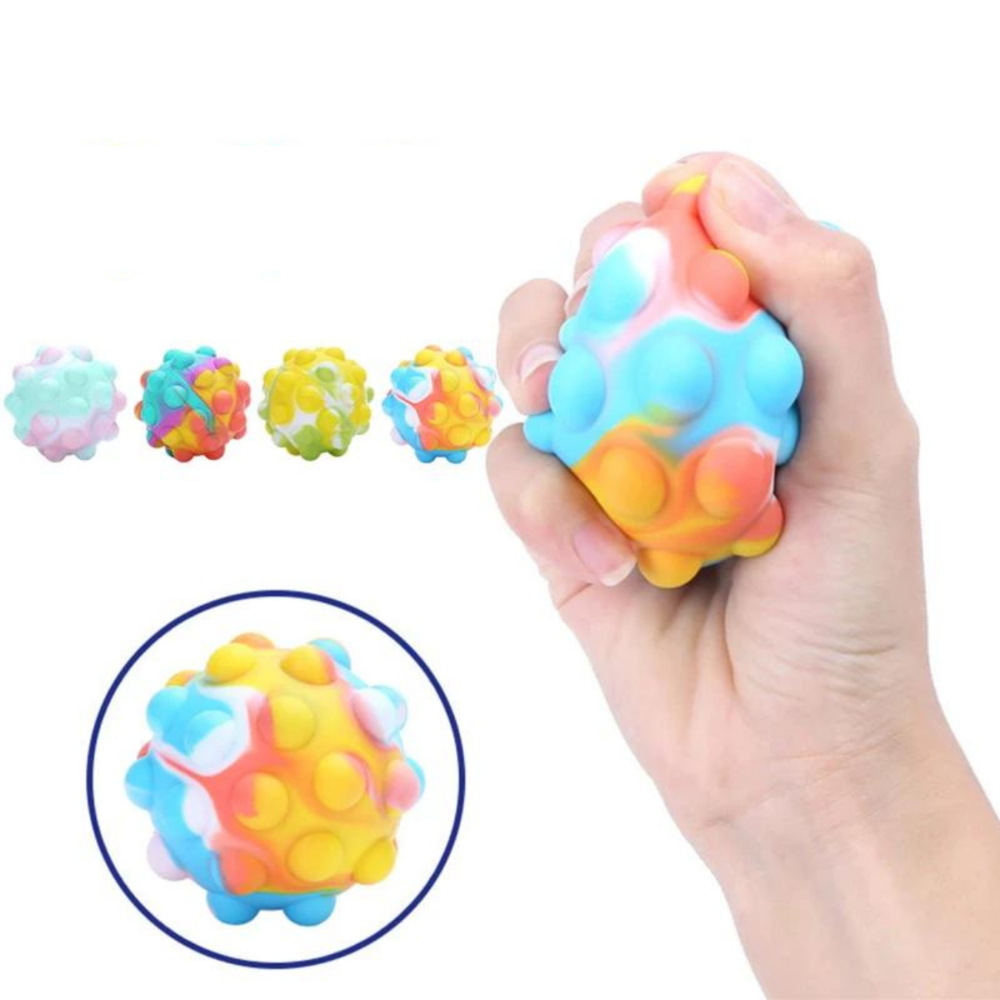 Pop it anti-stress-push it bal-mix kleuren