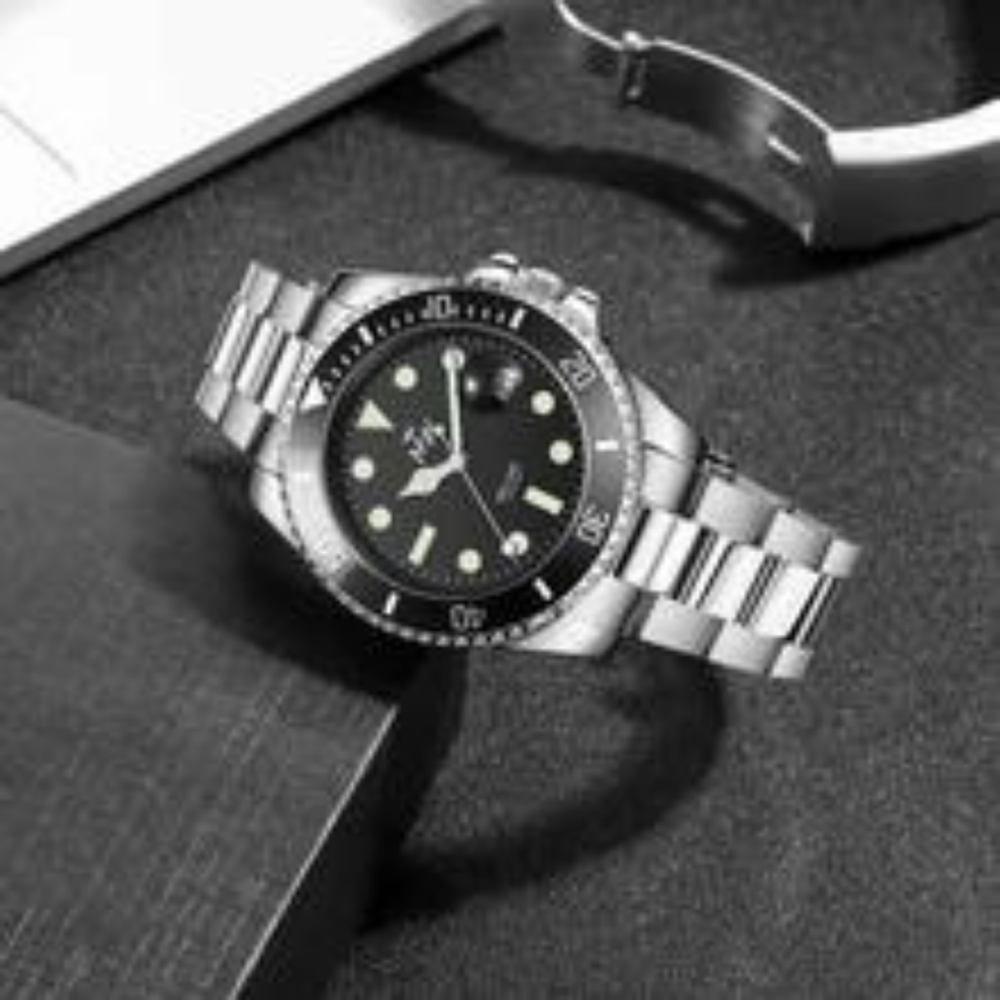 Mats-Watch uurwerken  Opal Noir horloge voor hem Mats-Watch uurwerken  Opal Noir horloge voor hem