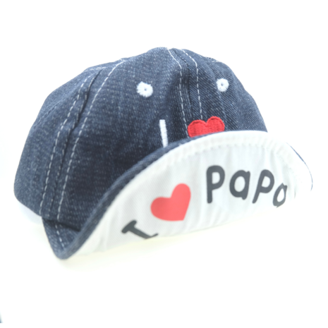 BellaBelga - Belgisch merk Bonnet bébé i love mama&papa BellaBelga - Belgisch merk Bonnet bébé i love mama&papa