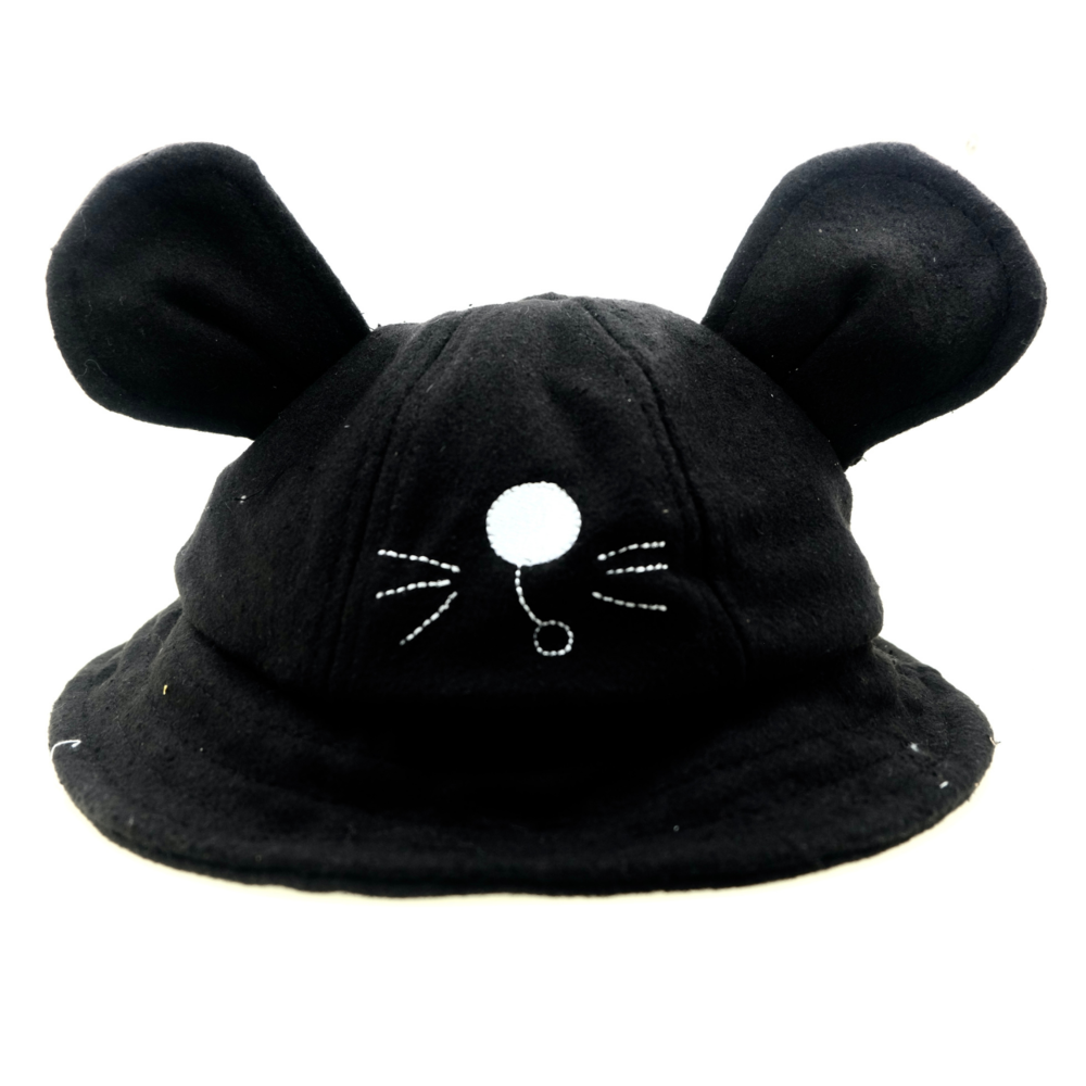 BellaBelga - Belgisch merk Baby had - black mouse