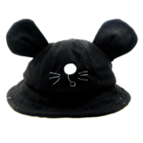 BellaBelga - Belgisch merk Baby had - black mouse