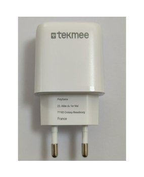 Tekmee PD+QC 20W snellader voor aan de muur Tekmee PD+QC 20W snellader voor aan de muur