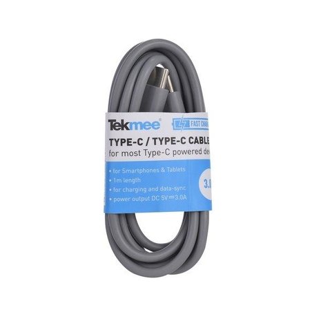 Tekmee 1m 3A type-c/type-c cable