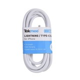 Tekmee 1m lightning/type-c kabel