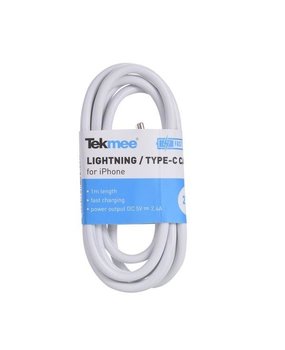 Tekmee 1m lightning/type-c kabel Tekmee 1m lightning/type-c kabel