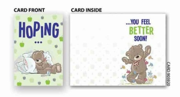 Get well soon plush 20cm Get well soon plush 20cm