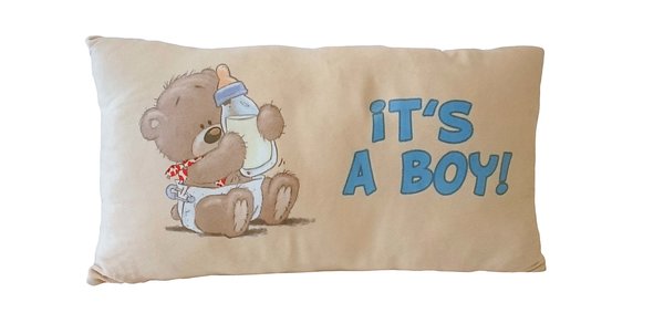 Coussin It's a boy 20x40cm