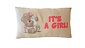 Pillow It's a girl 20x40cm