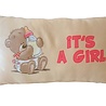 Kussen It's a girl 20x40cm