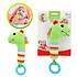 Baby rattle + teether + squeaker 'Dino'