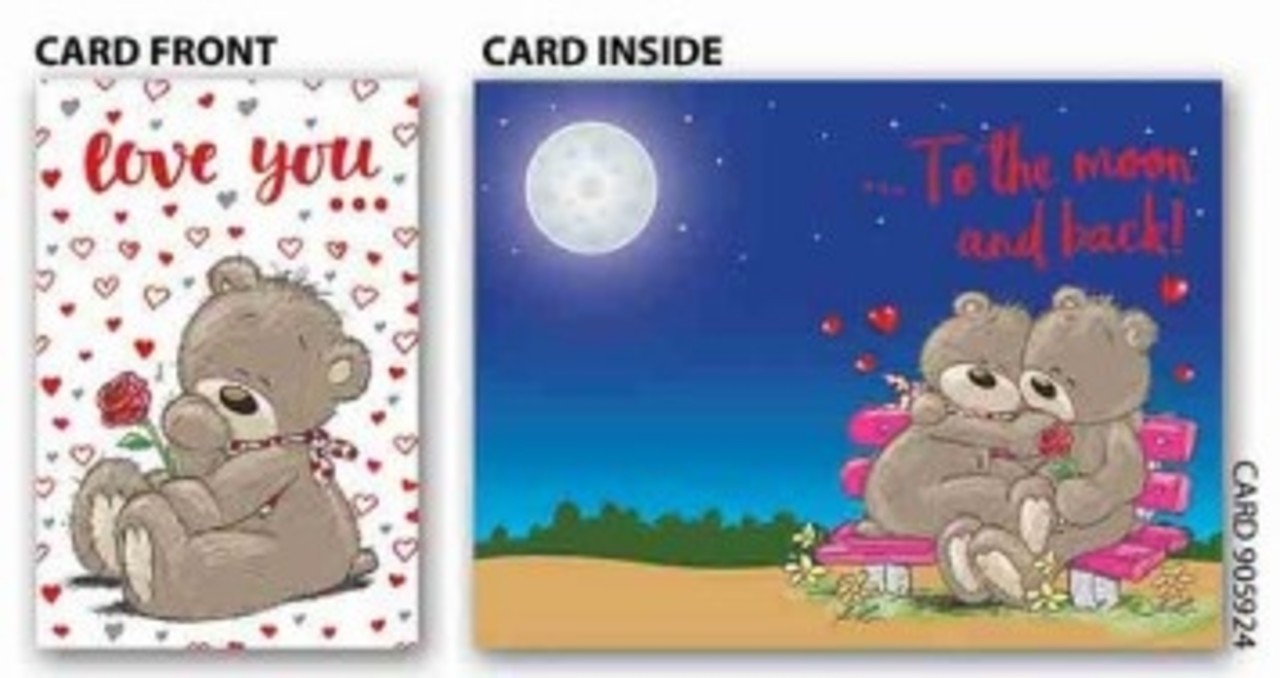 I Love You pluche 20cm I Love You pluche 20cm