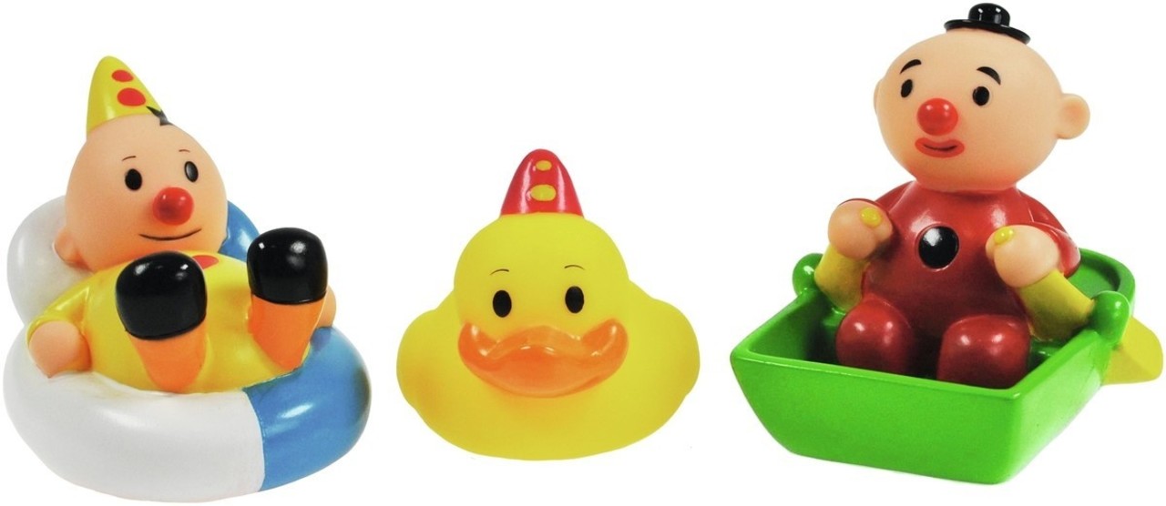 Bumba 3 figurines pour le bain