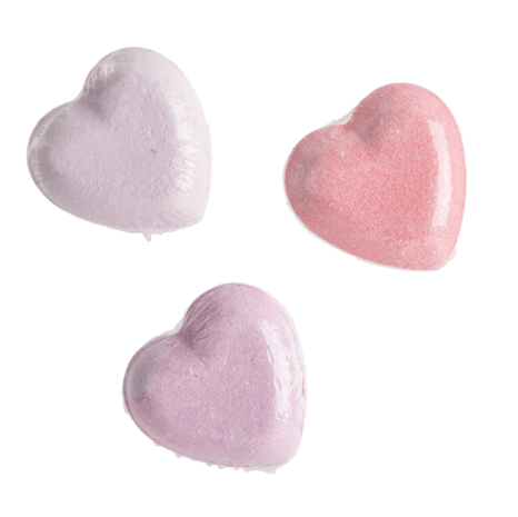 Display of 36 pieces Bad Bruiser heart 10 pcs à 12g in textile bag Display of 36 pieces Bad Bruiser heart 10 pcs à 12g in textile bag