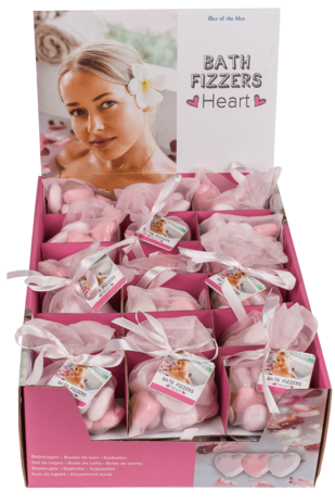 Présentoir de 36 pièces Bad Bruiser coeur 10 pcs à 12g en sachet textile Présentoir de 36 pièces Bad Bruiser coeur 10 pcs à 12g en sachet textile