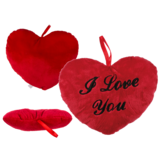 Red plush heart I Love You 26 cm Red plush heart I Love You 26 cm