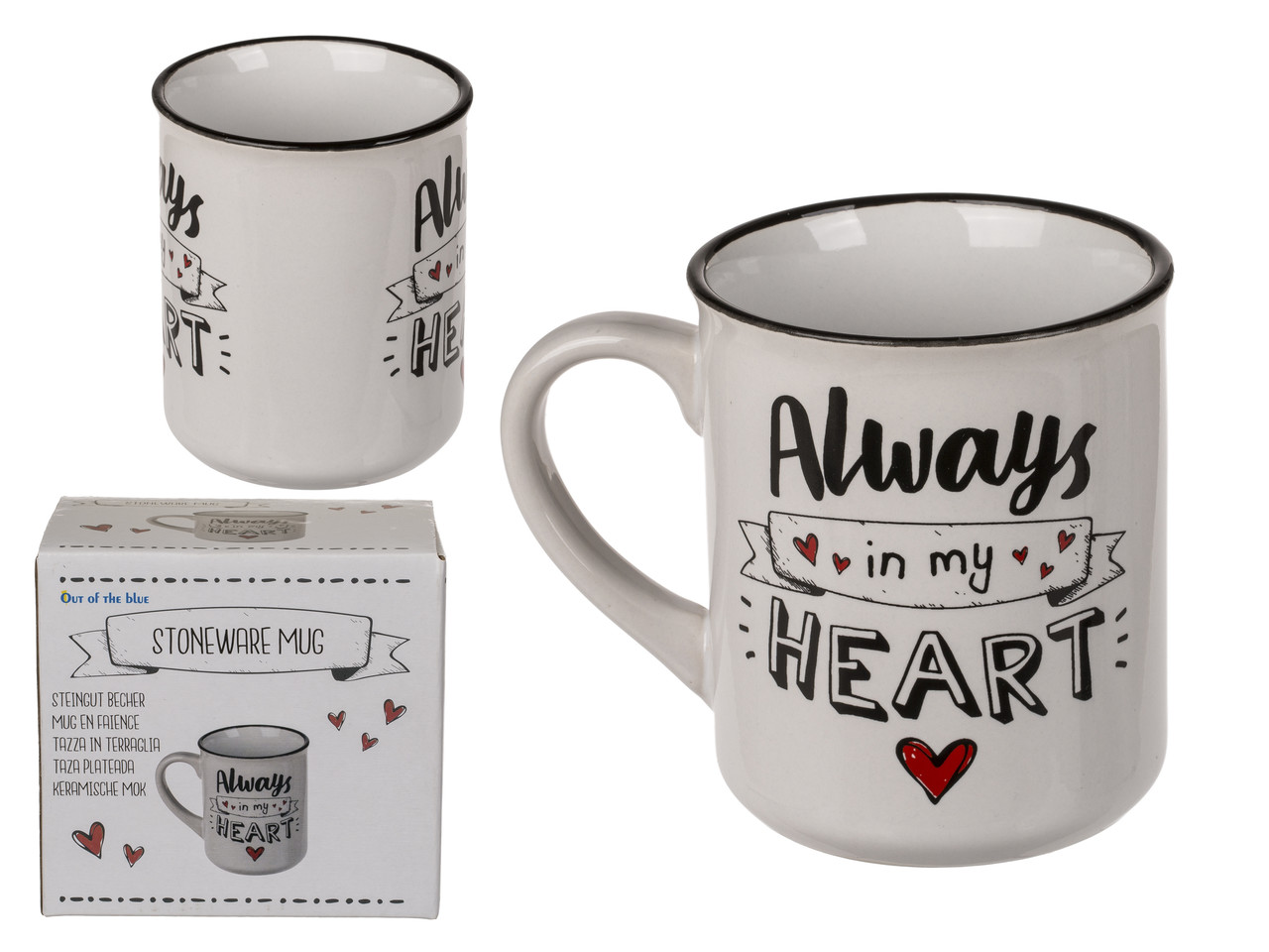 Mok always in my heart 8,5x10cm Mok always in my heart 8,5x10cm