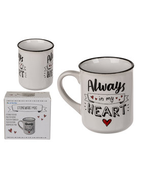 Mug always in my heart 8.5x10cm Mug always in my heart 8.5x10cm