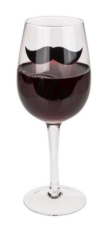 Set of 2 wine glasses Mrs & Mr