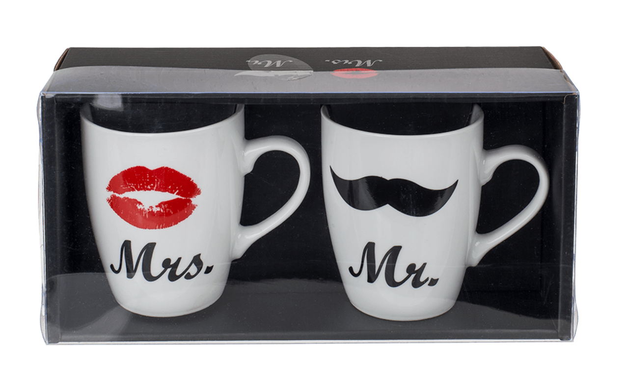 Set of 2 mugs Mrs & Mr Set of 2 mugs Mrs & Mr