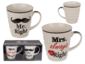 Set de 2 mugs Mrs always Right & Mr Right Set de 2 mugs Mrs always Right & Mr Right