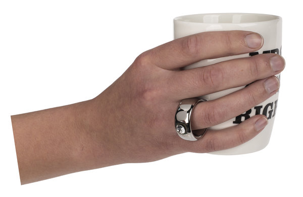 Set de 2 mugs à anneaux Mme toujours raison & M. raison