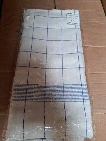 Keukenhanddoek 2SLEEP 50% katoen 50% linnen 70x70cm 6 stuks Keukenhanddoek 2SLEEP 50% katoen 50% linnen 70x70cm 6 stuks