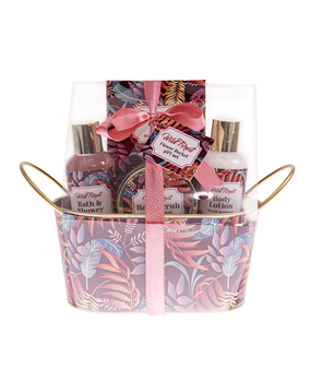 Wild Forest badgeschenkset in tinnen blik Wild Forest badgeschenkset in tinnen blik