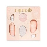 Naturals badset in mat papieren geschenkdoos