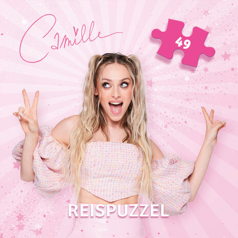 Camille Reisbox Puzzel 49 stukjes Camille Reisbox Puzzel 49 stukjes