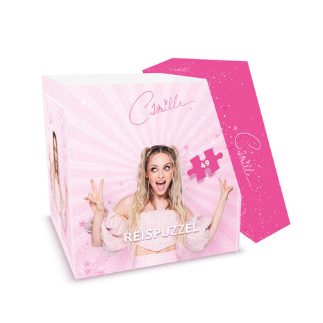 Camille Reisbox Puzzel 49 stukjes Camille Reisbox Puzzel 49 stukjes