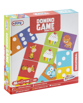 Play & Learn Domino Spel dubbelzijdig Play & Learn Domino Spel dubbelzijdig