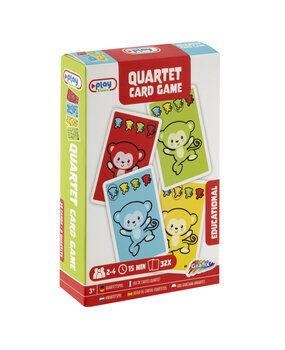 Jeu de cartes Play & Learn Quartet Jeu de cartes Play & Learn Quartet