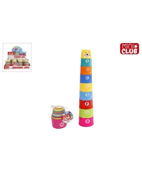 Mini Club stacking tower 9dlg in net 38cm Mini Club stacking tower 9dlg in net 38cm