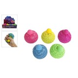 Boule à presser néon avec mastic perlé 6cm ass Boule à presser néon avec mastic perlé 6cm ass