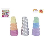 Sun Fun Unicorn hoorn stoepkrijt 3 stuks 8cm Sun Fun Unicorn hoorn stoepkrijt 3 stuks 8cm