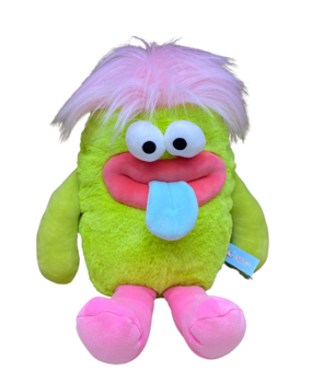 Peluche monstre avec langue magnétique 30cm
