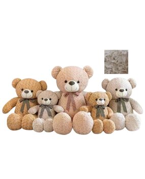 Bear plush 95 CM Light Grey L Bear plush 95 CM Light Grey L